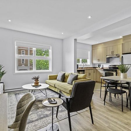 Stylish 2 Bedroom Haven By Jean Talon Market Montréal Dış mekan fotoğraf